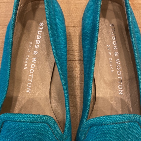 Stubbs & Wootton Woven Needlepoint Sunglasses Loafers - Picture 3 of 8